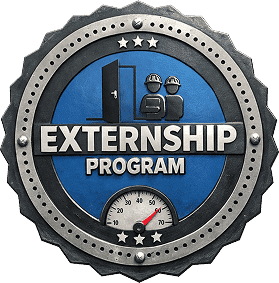 Externship badge 3d
